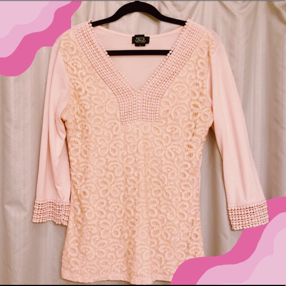 Blush Pink Blouse